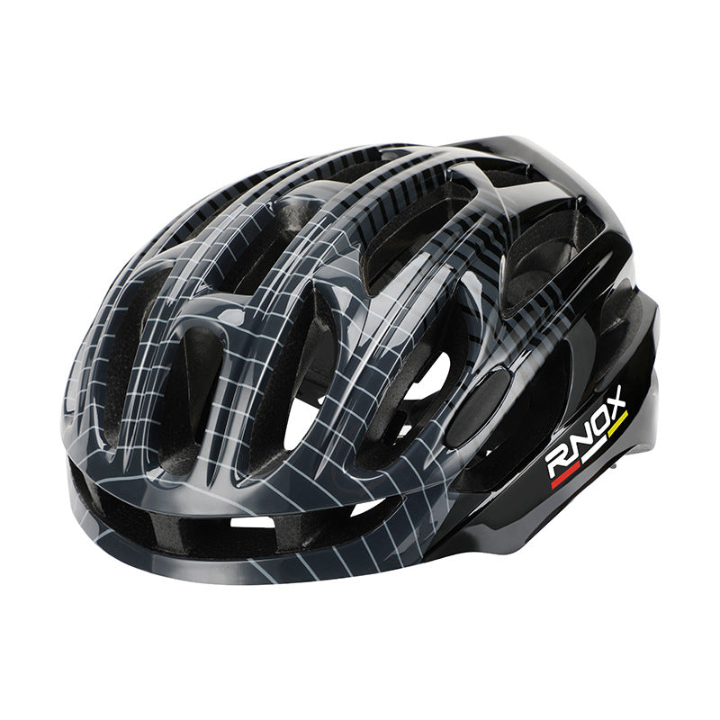 KTX-940371 Striped Electric Motorcycle Helmet for Enhanced Visibility and Safety