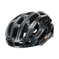 HKM-940371 Striped Electric Motorcycle Helmet for Enhanced Visibility and Safety