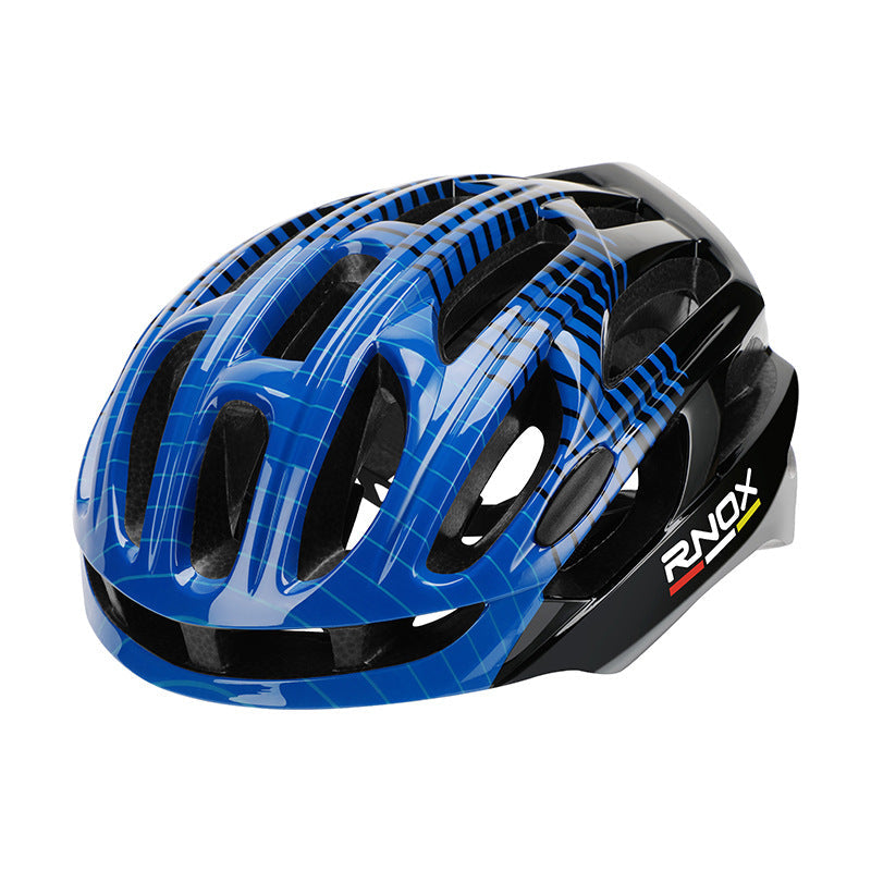 KTX-940371 Striped Electric Motorcycle Helmet for Enhanced Visibility and Safety