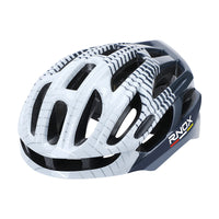 HKM-940371 Striped Electric Motorcycle Helmet for Enhanced Visibility and Safety