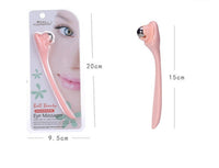 HKM-250003 Latina Eye Roller Massager - ABS and Stainless Steel Design for Relaxation and Refreshment