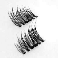 HKM-632979 Handmade Single Magnet Realistic False Eyelashes - 4 Pieces Per Pair