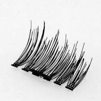 HKM-632979 Handmade Single Magnet Realistic False Eyelashes - 4 Pieces Per Pair