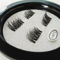 HKM-632979 Handmade Single Magnet Realistic False Eyelashes - 4 Pieces Per Pair