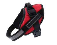 HKM-376083 Customizable Adjustable Dog Vest Harness with ID Patch for Outdoor Walks