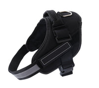 HKM-376083 Customizable Adjustable Dog Vest Harness with ID Patch for Outdoor Walks
