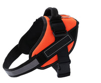 HKM-376083 Customizable Adjustable Dog Vest Harness with ID Patch for Outdoor Walks