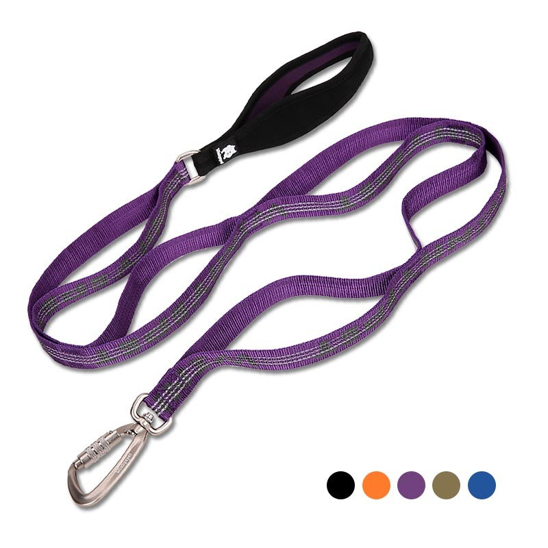 HKM-375763 Adjustable Dog Leash - Durable Rope Dog Chain in Multiple Colors for Medium and Large Dogs