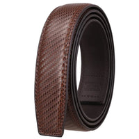 HKM-147539 Men's Premium Leather Business Belt - Classic Design, Adjustable Fit