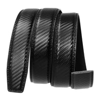HKM-147539 Men's Premium Leather Business Belt - Classic Design, Adjustable Fit