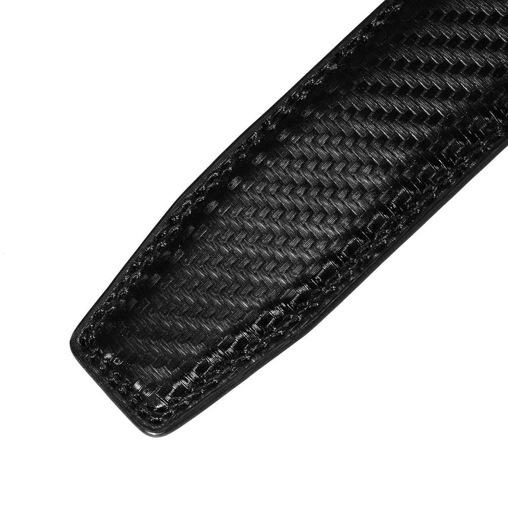 HKM-147539 Men's Premium Leather Business Belt - Classic Design, Adjustable Fit