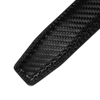 HKM-147539 Men's Premium Leather Business Belt - Classic Design, Adjustable Fit