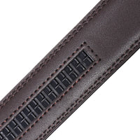 HKM-147539 Men's Premium Leather Business Belt - Classic Design, Adjustable Fit