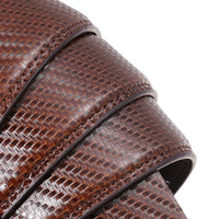 HKM-147539 Men's Premium Leather Business Belt - Classic Design, Adjustable Fit