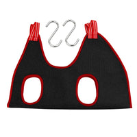 HKM-073555 Breathable Polyester Mesh Pet Hammock for Cat and Dog Nail Trimming Supplies