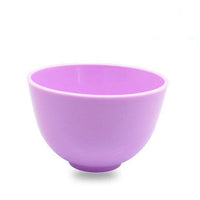 HKM-674835 Silicone Mask Bowl Set with Stirring Stick and Brush - Versatile Skin Care Tool in Multiple Colors