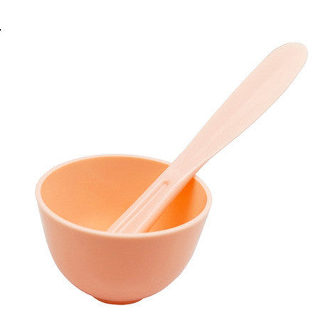 HKM-674835 Silicone Mask Bowl Set with Stirring Stick and Brush - Versatile Skin Care Tool in Multiple Colors