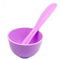 HKM-674835 Silicone Mask Bowl Set with Stirring Stick and Brush - Versatile Skin Care Tool in Multiple Colors