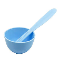 HKM-674835 Silicone Mask Bowl Set with Stirring Stick and Brush - Versatile Skin Care Tool in Multiple Colors