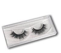 HKM-861203 3 Pairs Natural 3D Mink False Eyelashes - Long and Dramatic Lash Extensions for Eye Enhancement