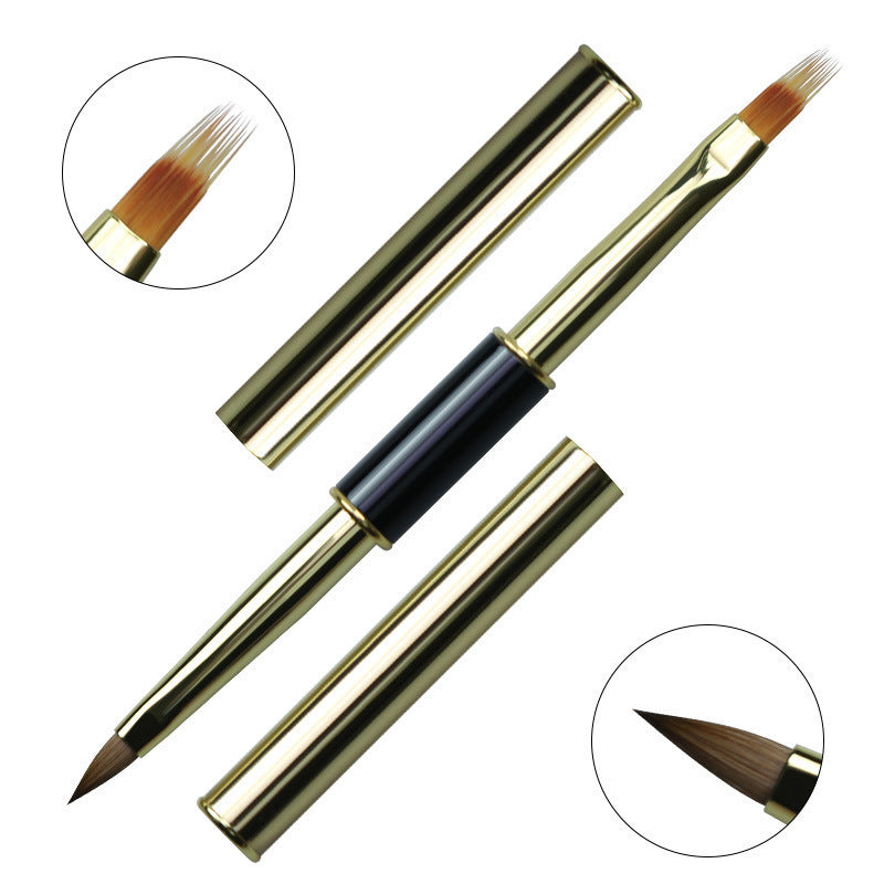 HKM-230803 Double-Ended Nail Art Liner Brush for Precise Designs