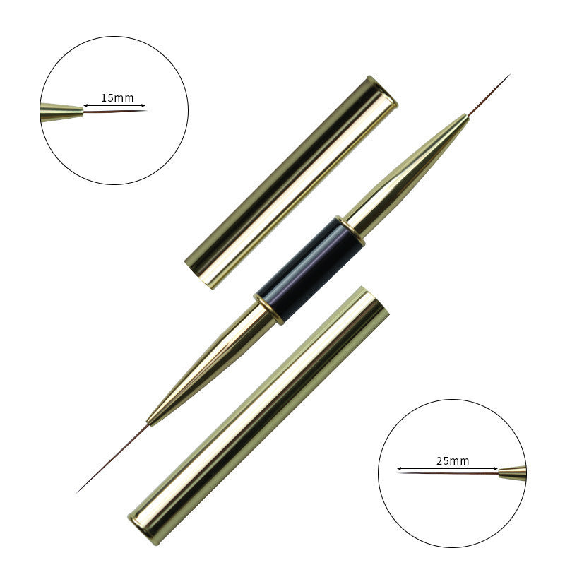 HKM-230803 Double-Ended Nail Art Liner Brush for Precise Designs