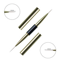 HKM-230803 Double-Ended Nail Art Liner Brush for Precise Designs