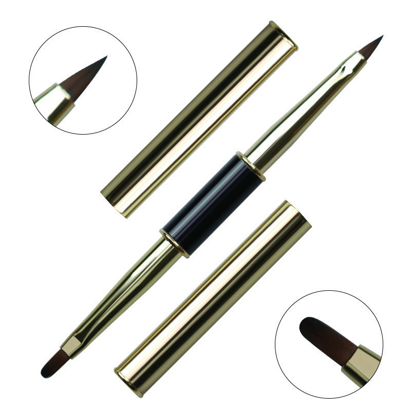 HKM-230803 Double-Ended Nail Art Liner Brush for Precise Designs