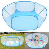 HKM-843027 Foldable Baby Play Tent with Waterproof Polyester, Net Walls, and Easy Setup, Perfect for Indoor and Outdoor Play
