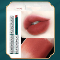 HKM-122195 Gold Velvet Lipstick - Long-Lasting, Cup-Friendly Formula, Multivitamin Enriched, Multiple Colors Available