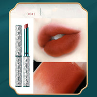 HKM-122195 Gold Velvet Lipstick - Long-Lasting, Cup-Friendly Formula, Multivitamin Enriched, Multiple Colors Available