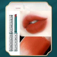 HKM-122195 Gold Velvet Lipstick - Long-Lasting, Cup-Friendly Formula, Multivitamin Enriched, Multiple Colors Available