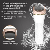 HKM-852819 Electric Foot Grinder with USB Charging - Wear-Resistant, Stylish Design, and Anti-Skid Handle