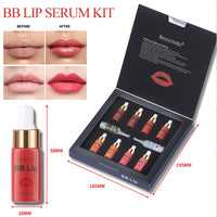 HKM-284883 Micro Needle Lip Gloss Gift Set - 10 Colors, 5ml Each, Moisturizing Formula, Long-lasting Wear