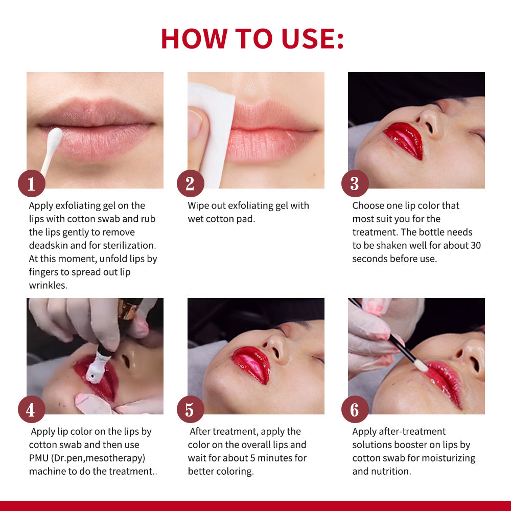 HKM-284883 Micro Needle Lip Gloss Gift Set - 10 Colors, 5ml Each, Moisturizing Formula, Long-lasting Wear