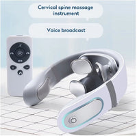 HKM-786131 4D Shiatsu Wireless Neck Massager for Pain Relief, Stiff Neck Therapy with 6 Modes and 20 Intensity Settings