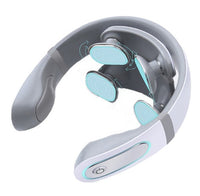 HKM-786131 4D Shiatsu Wireless Neck Massager for Pain Relief, Stiff Neck Therapy with 6 Modes and 20 Intensity Settings