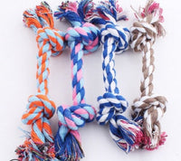 HKM-581907 Durable Cotton Rope Knot Toy for Dogs - Perfect for Chewing and Playtime