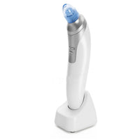 HKM-702995 Electric Blackhead Remover Machine - Silver, Compact Size for Home Use, Effective Acne Treatment