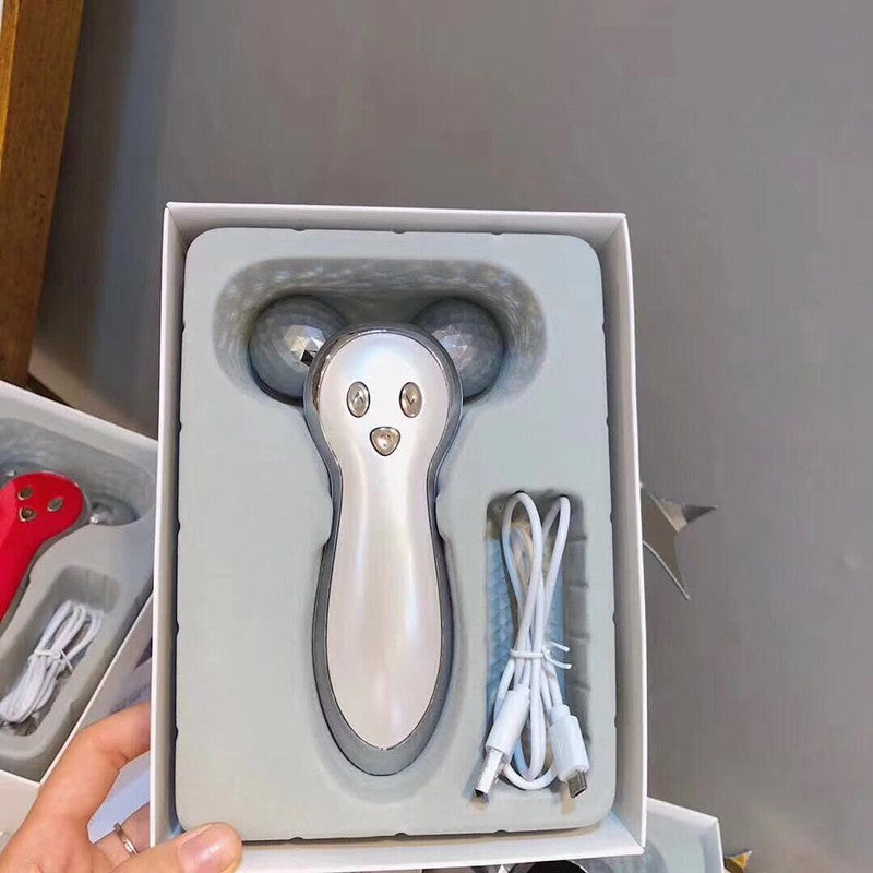 HKM-555603 3D Micro Current Massager with Built-In Rechargeable Battery and Compact Design