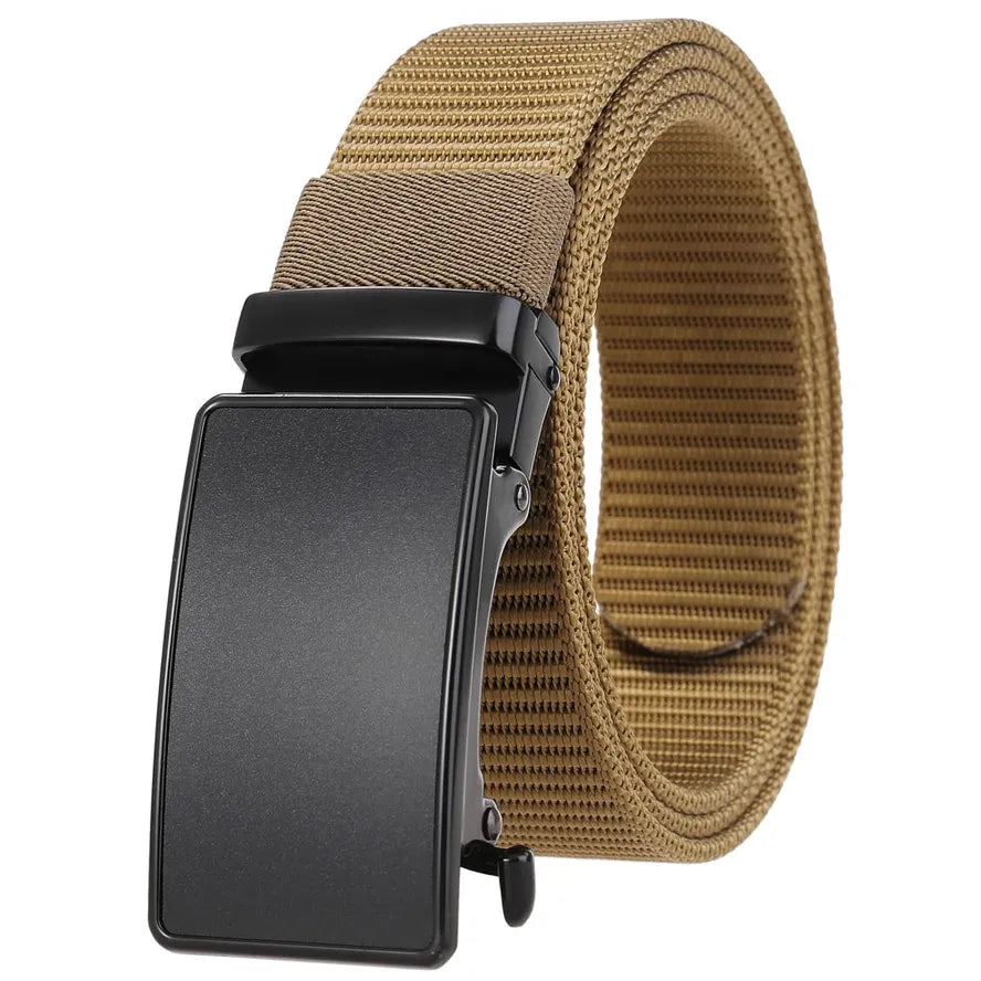 HKM-667219 Men's Casual Nylon Belt - Adjustable and Durable Design, Model LY55-0027-3