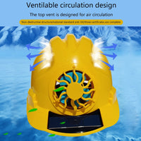 HKM-906451 Multifunctional Solar-Powered Hat with Built-in Fan for Comfort and Protection