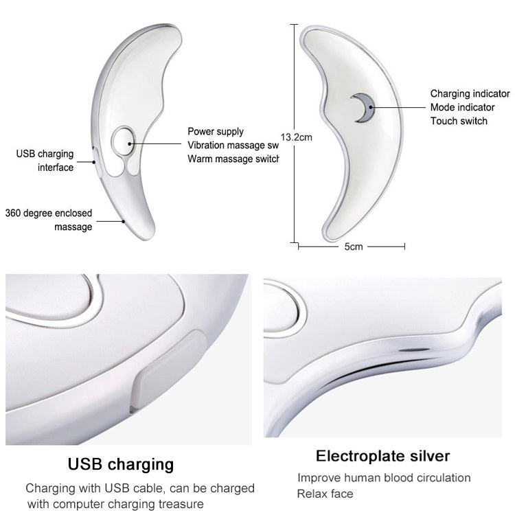 HKM-357843 Little Dolphin Facial Spa Device - Compact ABS Beauty Equipment with 350mAh Battery, 45°C Working Temperature, Ideal for Skincare Routine