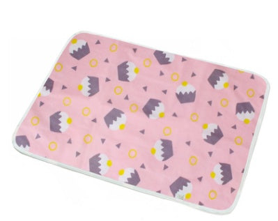 HKM-107987 Waterproof Pet Diaper Pad - Washable, Reusable Training Mat for Dogs and Cats with Absorbent Layers and Non-Leak Base