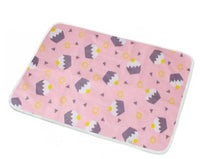 HKM-107987 Waterproof Pet Diaper Pad - Washable, Reusable Training Mat for Dogs and Cats with Absorbent Layers and Non-Leak Base