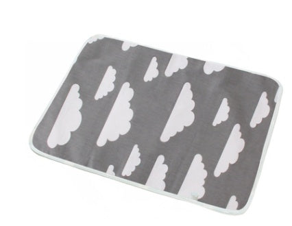 HKM-107987 Waterproof Pet Diaper Pad - Washable, Reusable Training Mat for Dogs and Cats with Absorbent Layers and Non-Leak Base