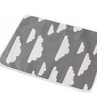 HKM-107987 Waterproof Pet Diaper Pad - Washable, Reusable Training Mat for Dogs and Cats with Absorbent Layers and Non-Leak Base