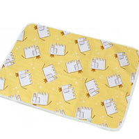 HKM-107987 Waterproof Pet Diaper Pad - Washable, Reusable Training Mat for Dogs and Cats with Absorbent Layers and Non-Leak Base