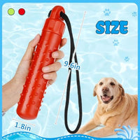 HKM-464659 Interactive Floating Dog Water Toys for Outdoor Fetch and Treat Hiding, Lightweight TPR Bumper Design