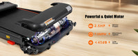 HKM-916179 Folding Treadmill with Heart Rate Sensor, 2.5HP Motor, Supports Up to 300 lbs